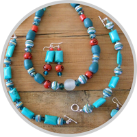 Bakau Beadworks necklaces, bracelets and earrings